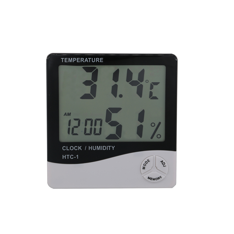 デジタルワイヤレス屋内オートマチック湿度計屋外温度計ワイヤレス温度湿度モニター、レッグスタンド付き